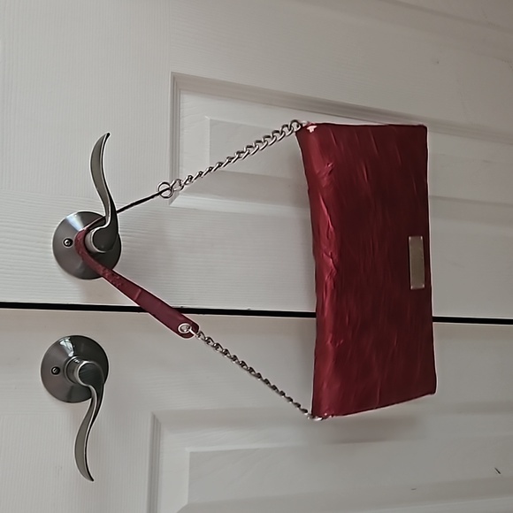 WHBM Red Envelope Shoulder Bag - Picture 2 of 14